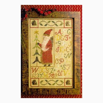 Santa Button Sampler