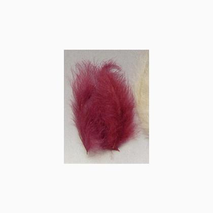 Piume 12 cm: colore bordeaux