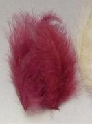 Piume 12 cm: colore bordeaux
