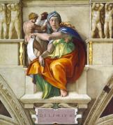 Michelangelo - La Sibilla di Delfi