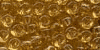 16605 - Golden Amber Size 6 Beads