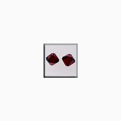 13085 Rondele Light Siam Hematite