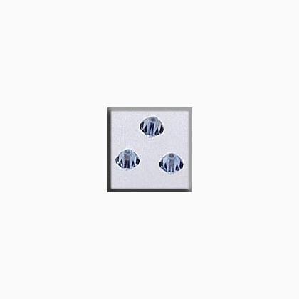 13067 Rondele Champagne Light Sapphire 4mm