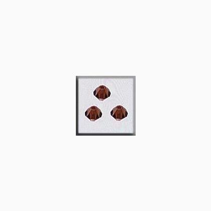 13066 Rondele Champagne Small Topaz 4mm