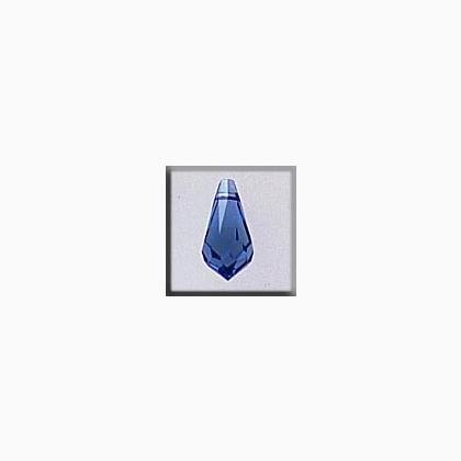 13055 Very Small Teardrop Sapphire AB