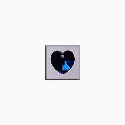 13041 Small Heart Bermuda Blue