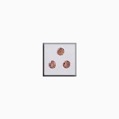 13018 Round Bead Light Colorado Topaz AB