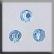13014 Round Bead Aquamarine AB