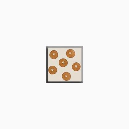 12264 Round Bead Matte Topaz