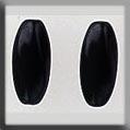 12260 Fancy Olive Bead Bright Jet