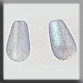 12259 Pearshape Bead Matte Crystal