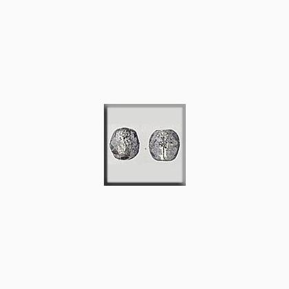 12248 Round Cut lined Bead Crystal/Silver