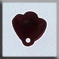 12206 Flat Bell Flower Matte Rose