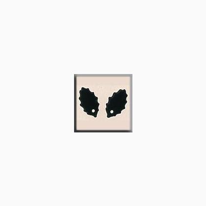 12197 Medium Holly Leaf Matte Dark Emerald