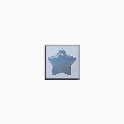12177 Large Flat Star Opal White
