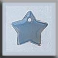12174 Small Flat Star Opal White