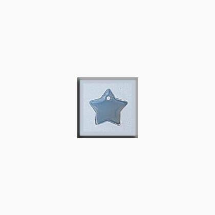 12174 Small Flat Star Opal White