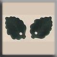 12143 Medium Leaf Matte Tourmaline