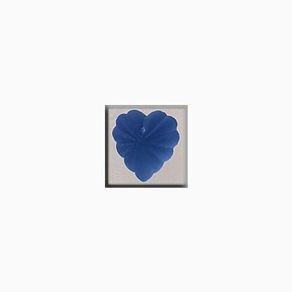 12071 Frosted Starburst Heart Matte Sapphire