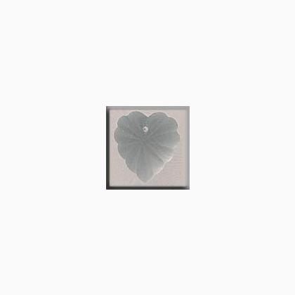 12070 Frosted Starburst Heart Matte Crystal