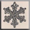 12039 Large Snowflake Crystal Bright