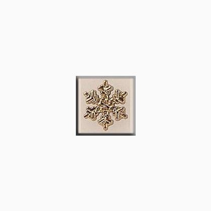 12036 Small Snowflake Gold
