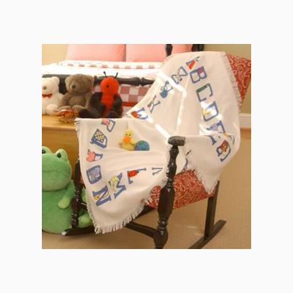 BabySoft Alphabet Afghan