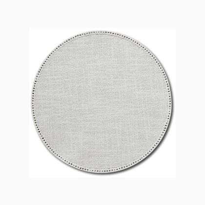 Centrino rotondo - Bianco Ø 12cm.
