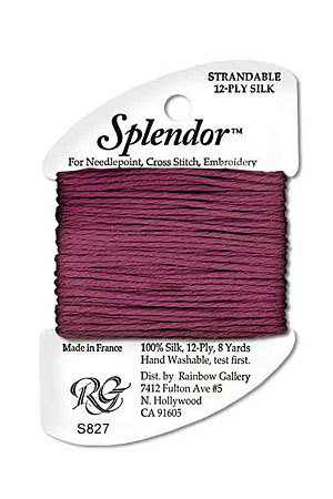 Splendor: S827 - Dark Burgundy