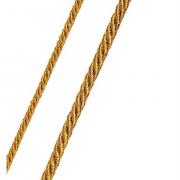Cordoncino: Oro 5mm.