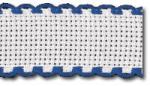 Bordino Aida 16ct.: Bianco/Navy
