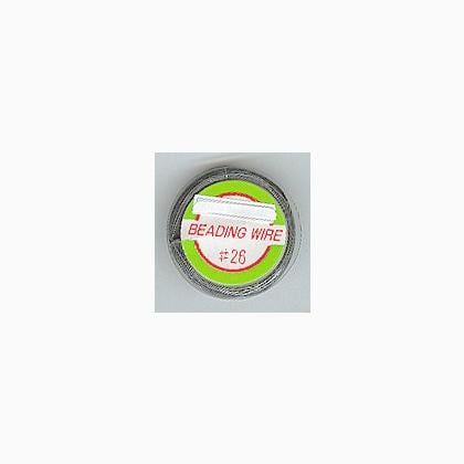 Filo per perline argento 26
