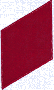 Centrino diamante - Rosso Natale 18x32