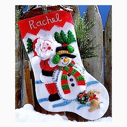 Calza meraviglie del Natale