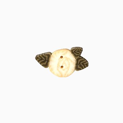 2263T - Tiny Antique White Rose