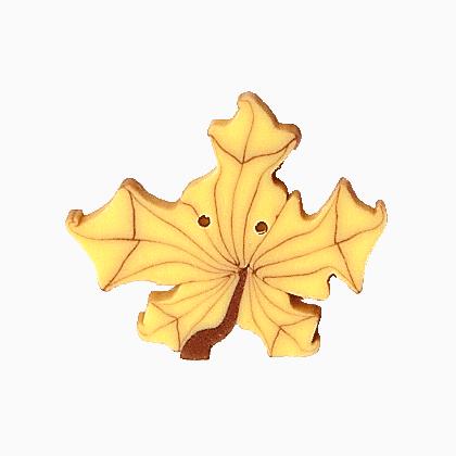 2274L - Large Yellow Maple Leaf