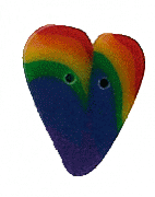 3362 - Bright Rainbow Heart