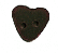 3446T - Tiny Black Cherry Heart