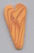 3335X - Gold Velvet Extra Large Heart