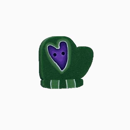 4422S - Small Green Mitten