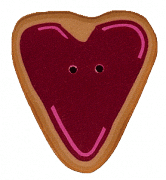 4519M - Medium Heart Cookie