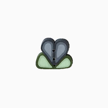 NH1007BF - Blue Heart Flower