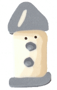 NH1011 - Blue Roof Birdhouse