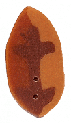 NH1062L - Large Orange Elm Leaf