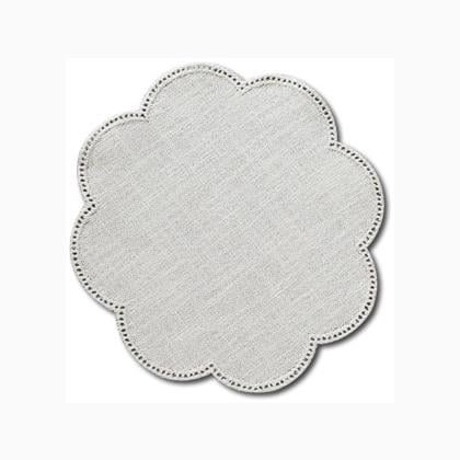 Centrino fiore - Crema 20x20