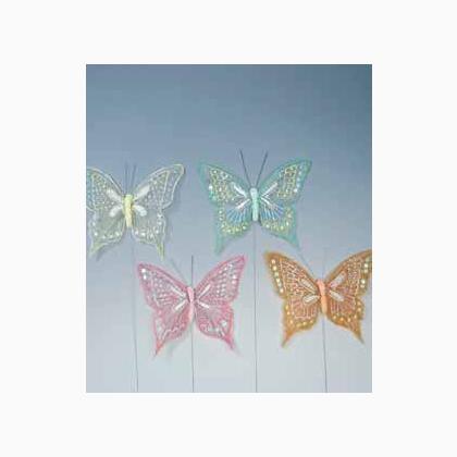 Farfalle in textil - quattro