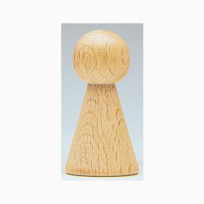 Cono legno naturale 45x25mm