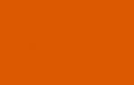 Colore Acrilico opaco - arancio chiaro