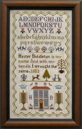 Hester Biddleton Sampler