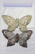 Farfalle con Strass- 18cm. (2)